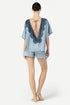 NK Imode Alice Feminine Lounge Silk T-shirt Set